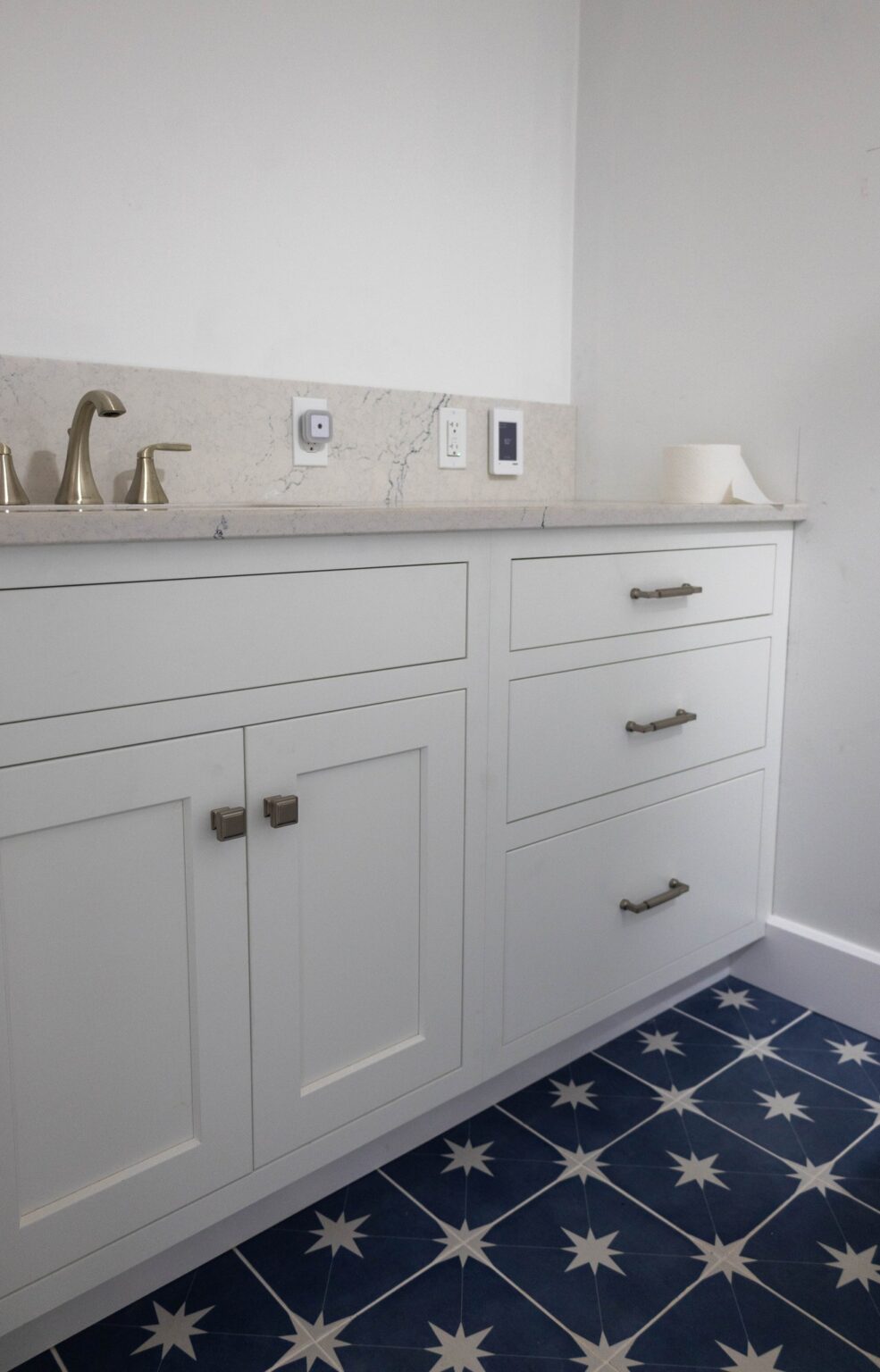 Bathroom remodeling project completed in Rindge, NH with practical design upgrades.