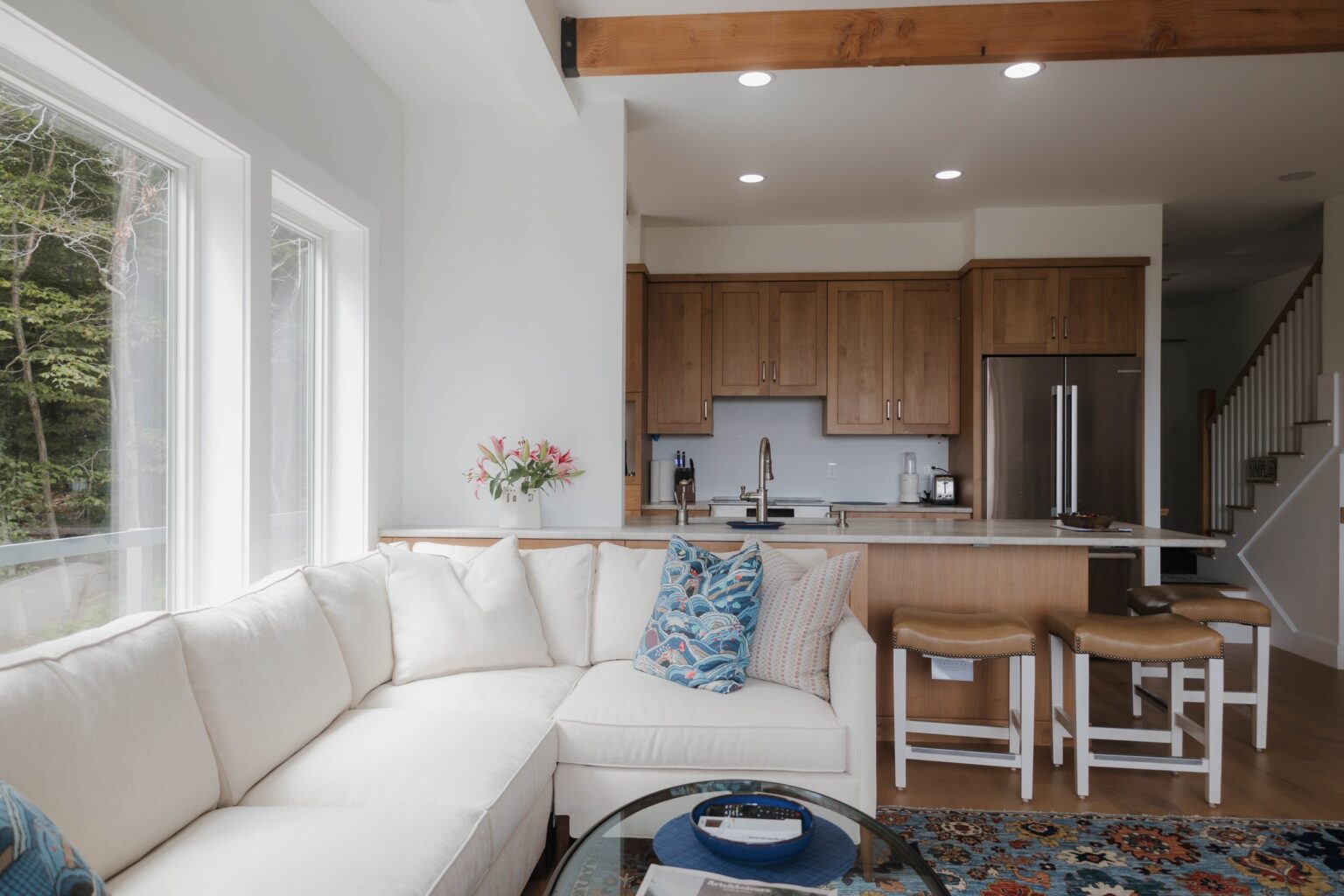 Professionally planned kitchen remodel in Walpole, NH by HCBKitchens of Keene, NH.